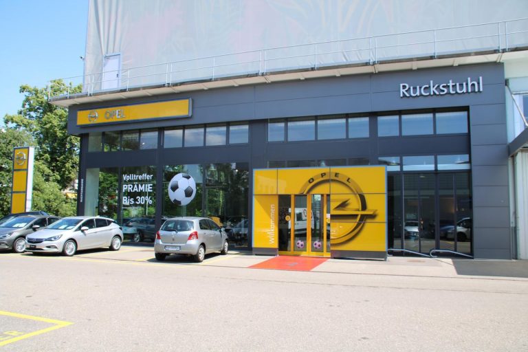 Referenz Elektronische Schliessanlage Schlüsseldienst Zürich Opel Ruckstuhl Kloten